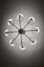   
                        Люстра MAYTONI (Німеччина) 17057    
                         у стилі Модерн.  
                        Тип джерела світла: світлодіодна лампа, змінна.                         Форма: Коло.                         Кольори плафонів і підвісок: Білий.                         Матеріал: Тканина, Пластик.                          фото 5