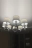   
                        Люстра MAYTONI (Німеччина) 17057    
                         у стилі Модерн.  
                        Тип джерела світла: світлодіодна лампа, змінна.                         Форма: Коло.                         Кольори плафонів і підвісок: Білий.                         Матеріал: Тканина, Пластик.                          фото 6