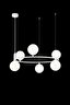  
                        Люстра MAYTONI (Німеччина) 17075    
                         у стилі хай-тек.  
                        Тип джерела світла: cвітлодіодні led, галогенні.                         Форма: коло.                         Кольори плафонів і підвісок: білий.                         Матеріал: скло.                          фото 2