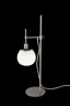   
                        Настольная лампа MAYTONI  (Германия) 17076    
                         в стиле Модерн.  
                        Тип источника света: светодиодная лампа, сменная.                                                 Цвета плафонов и подвесок: Белый.                         Материал: Стекло.                          фото 2