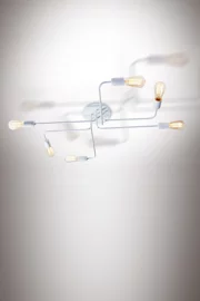   
                        Люстра NB LIGHT  (Украина) 17100    
                         в стиле Лофт.  
                        Тип источника света: светодиодная лампа, сменная.                         Форма: Асимметричная.                                                                          фото 1