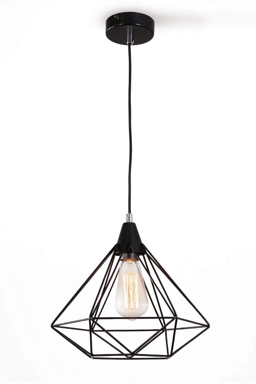   
                        
                        Люстра NB LIGHT (Україна) 17257    
                         У стилі Лофт, Скандинавський.  
                        Тип джерела світла: світлодіодна лампа, змінна.                         Форма: Коло.                         Кольори плафонів і підвісок: Чорний.                         Матеріал: Метал.                          фото 1