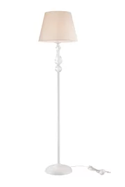   
                        
                        Торшер FREYA (Німеччина) 17384    
                         у стилі Класика.  
                        Тип джерела світла: світлодіодна лампа, змінна.                                                 Кольори плафонів і підвісок: Рожевий, Прозорий.                         Матеріал: Тканина, Пластик.                          фото 1