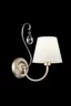   
                        
                        Бра FREYA (Німеччина) 17465    
                         у стилі Класика.  
                        Тип джерела світла: світлодіодна лампа, змінна.                                                 Кольори плафонів і підвісок: Білий, Прозорий.                         Матеріал: Тканина, Пластик, Скло.                          фото 2