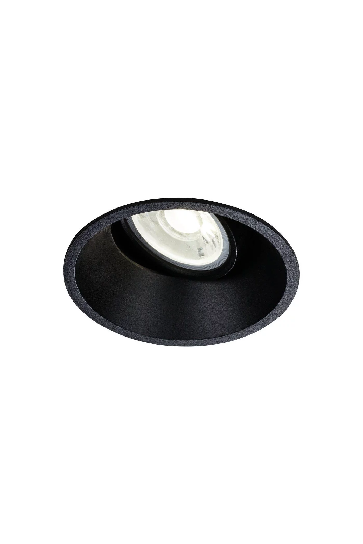   
                        Точковий світильник MAYTONI (Німеччина) 17506    
                         у стилі хай-тек.  
                        Тип джерела світла: cвітлодіодні led, галогенні.                         Форма: коло.                         Кольори плафонів і підвісок: чорний.                         Матеріал: алюміній.                          фото 2