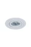   
                        Точковий світильник MAYTONI (Німеччина) 17530    
                         у стилі хай-тек.  
                        Тип джерела світла: cвітлодіодні led, галогенні.                         Форма: коло.                         Кольори плафонів і підвісок: білий.                         Матеріал: алюміній.                          фото 3