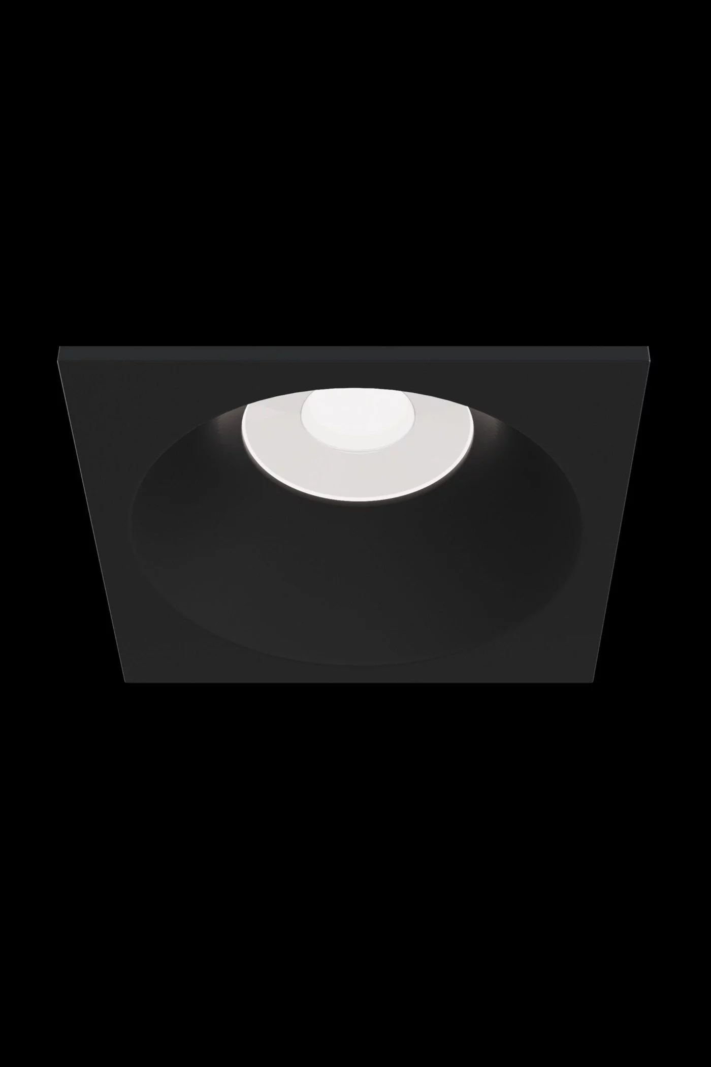   
                        Точковий світильник MAYTONI (Німеччина) 17533    
                         у стилі Хай-тек.  
                        Тип джерела світла: cвітлодіодні led, галогенні.                         Форма: Квадрат.                         Кольори плафонів і підвісок: Чорний.                         Матеріал: Алюміній.                          фото 2