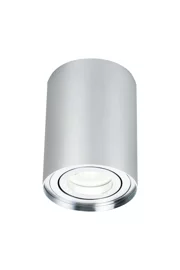   
                        Точковий світильник MAYTONI (Німеччина) 17565    
                         у стилі лофт.  
                        Тип джерела світла: cвітлодіодні led, галогенні.                         Форма: циліндр.                         Кольори плафонів і підвісок: срібло.                         Матеріал: алюміній.                          фото 1