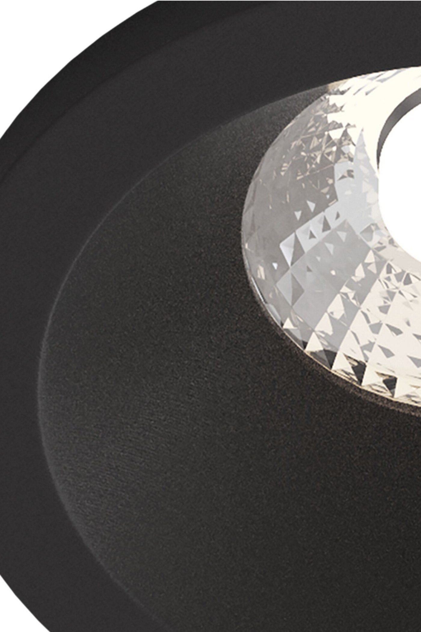   
                        Точковий світильник MAYTONI (Німеччина) 17570    
                         у стилі хай-тек.  
                        Тип джерела світла: вбудовані світлодіоди led.                         Форма: коло.                         Кольори плафонів і підвісок: чорний.                         Матеріал: алюміній.                          фото 2