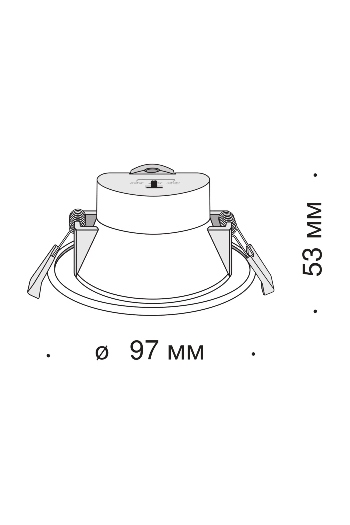   
                        
                        Точковий світильник MAYTONI (Німеччина) 17590    
                         у стилі Хай-тек.  
                        Тип джерела світла: вбудований led-модуль, незмінний.                         Форма: Коло.                                                                          фото 6