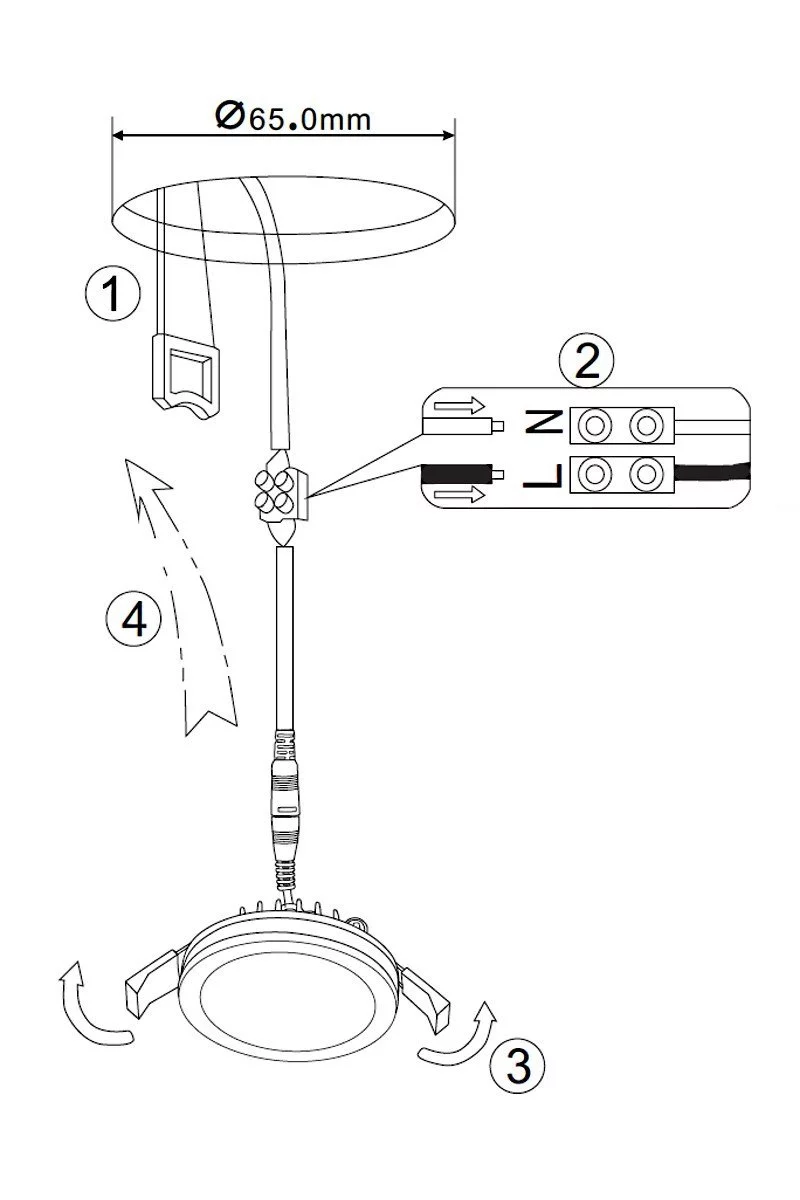   
                        Точковий світильник MAYTONI (Німеччина) 17732    
                         у стилі Модерн.  
                        Тип джерела світла: вбудований led-модуль, незмінний.                         Форма: Коло.                         Кольори плафонів і підвісок: Білий.                         Матеріал: Акрил.                          фото 6