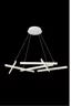   
                        Люстра MAYTONI (Німеччина) 17835    
                         у стилі хай-тек.  
                        Тип джерела світла: вбудовані світлодіоди led.                         Форма: овал.                                                 Матеріал: алюміній, акрил.                          фото 2