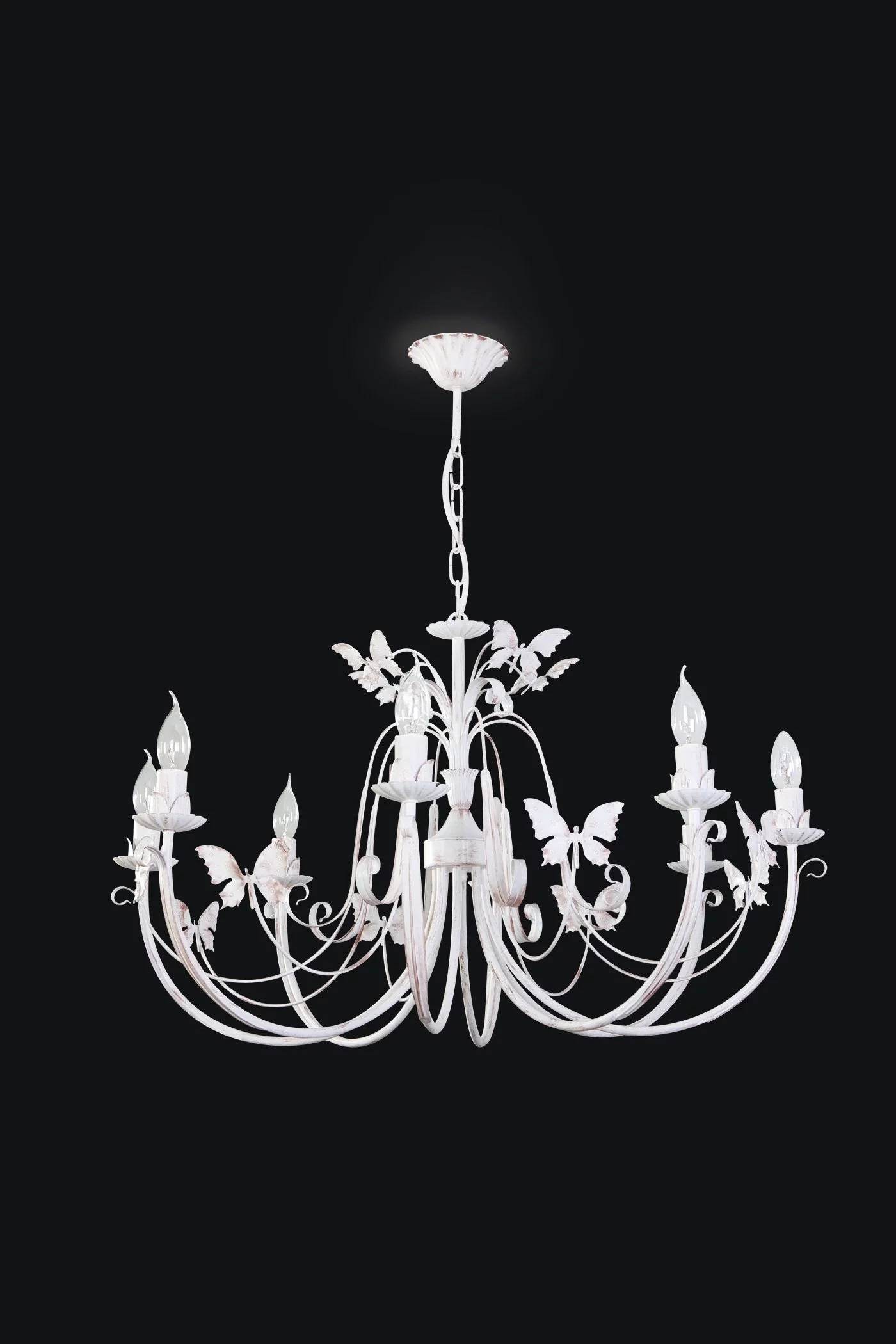   
                        
                        Люстра NB LIGHT (Україна) 17970    
                         У стилі Прованс.  
                        Тип джерела світла: світлодіодна лампа, змінна.                         Форма: Коло.                                                                          фото 1