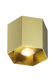   
                        
                        Точковий світильник ZUMALINE (Польща) 18647    
                         у стилі Лофт.  
                        Тип джерела світла: світлодіодна лампа, змінна.                         Форма: Циліндр.                         Кольори плафонів і підвісок: Золото.                         Матеріал: Алюміній.                          фото 1