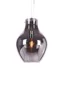   
                        
                        Люстра ZUMALINE (Польща) 18690    
                         у стилі Хай-тек.  
                        Тип джерела світла: світлодіодна лампа, змінна.                         Форма: Коло.                         Кольори плафонів і підвісок: Сірий.                         Матеріал: Скло.                          фото 2
