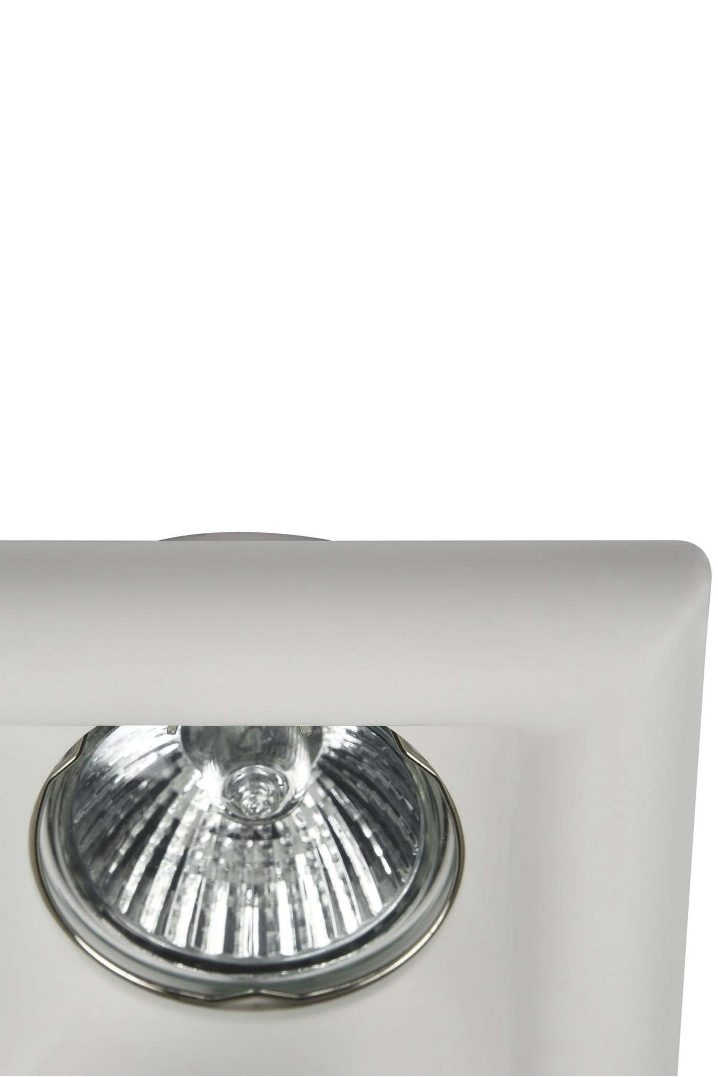   
                        Точковий світильник MAYTONI (Німеччина) 18811    
                         у стилі модерн.  
                        Тип джерела світла: cвітлодіодні led, галогенні.                         Форма: квадрат.                         Кольори плафонів і підвісок: білий.                         Матеріал: гіпс.                          фото 3