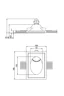   
                        
                        Точковий світильник MAYTONI (Німеччина) 18820    
                         у стилі Модерн.  
                        Тип джерела світла: світлодіодна лампа, змінна.                         Форма: Прямокутник.                         Кольори плафонів і підвісок: Білий.                         Матеріал: Гіпс.                          фото 4