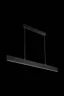   
                        Люстра MAYTONI (Німеччина) 18826    
                         у стилі хай-тек.  
                        Тип джерела світла: вбудовані світлодіоди led.                         Форма: прямокутник.                         Кольори плафонів і підвісок: чорний.                         Матеріал: метал.                          фото 2