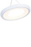   
                        Люстра FREYA (Німеччина) 18837    
                         у стилі хай-тек.  
                        Тип джерела світла: вбудовані світлодіоди led.                         Форма: коло.                         Кольори плафонів і підвісок: білий.                         Матеріал: метал, акрил.                          фото 4