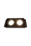   
                        Точковий світильник ZUMALINE (Польща) 19008    
                         у стилі Хай-тек.  
                        Тип джерела світла: cвітлодіодні led, галогенні.                         Форма: Прямокутник.                         Кольори плафонів і підвісок: Чорний.                         Матеріал: Алюміній.                          фото 2