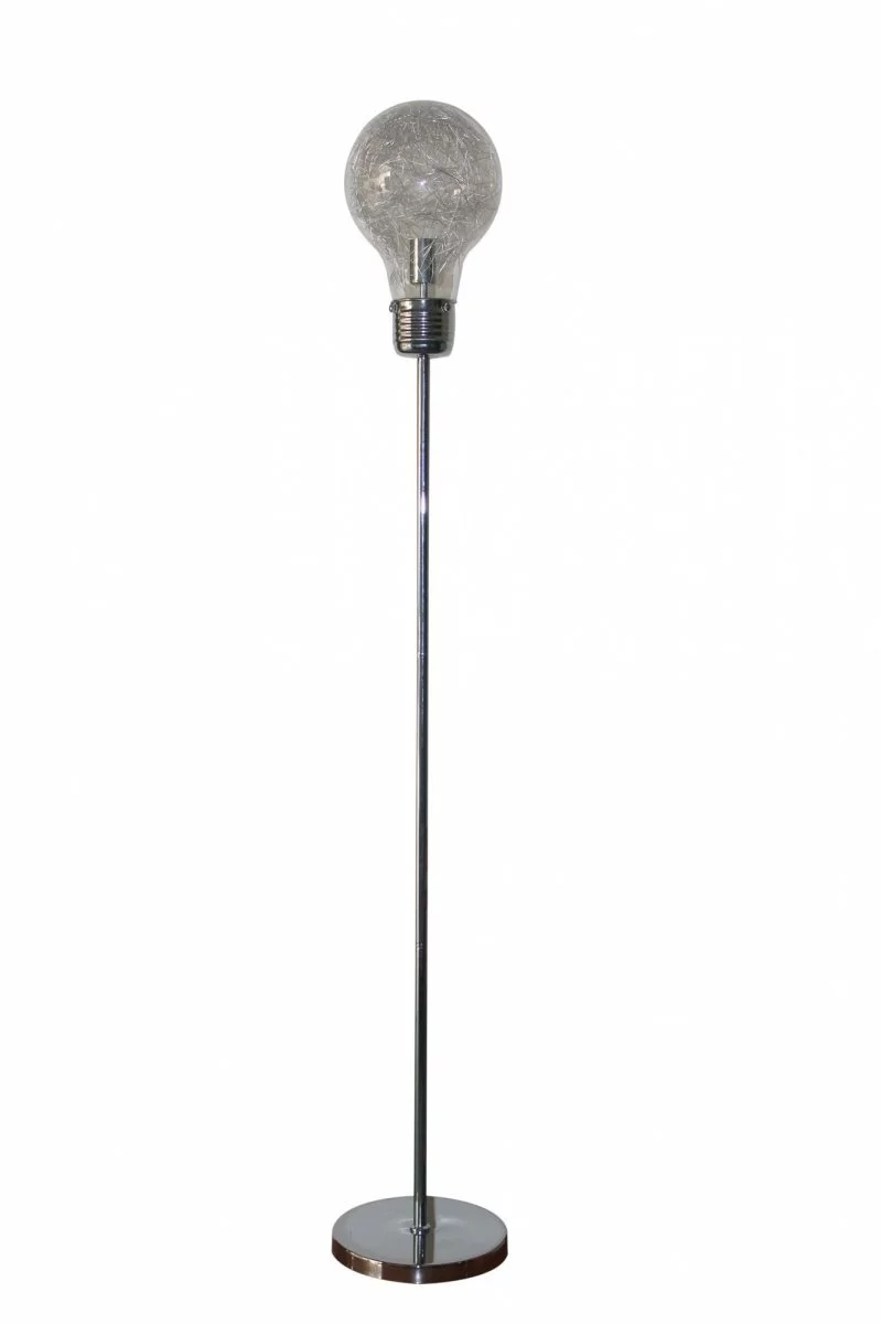   
                        Торшер ZUMALINE (Польща) 19048    
                         у стилі Модерн.  
                        Тип джерела світла: світлодіодна лампа, змінна.                                                 Кольори плафонів і підвісок: Прозорий.                         Матеріал: Скло.                          фото 1