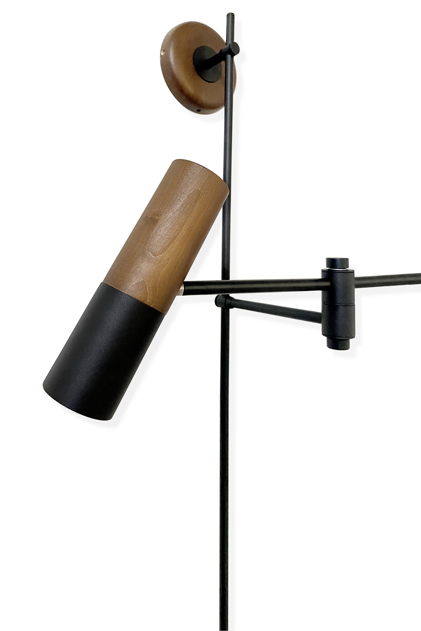   
                        
                        Бра NB LIGHT (Украина) 19119    
                         В стиле Модерн, Скандинавский.  
                        Тип источника света: светодиодная лампа, сменная.                                                 Цвета плафонов и подвесок: Черный, Коричневый.                         Материал: Металл, Дерево.                          фото 3