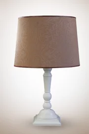   
                        Настільна лампа NB LIGHT (Україна) 19121    
                         у стилі прованс, флористика.  
                        Тип джерела світла: cвітлодіодні led, енергозберігаючі, розжарювання.                                                 Кольори плафонів і підвісок: коричневий, малюнок.                         Матеріал: тканина.                          фото 1