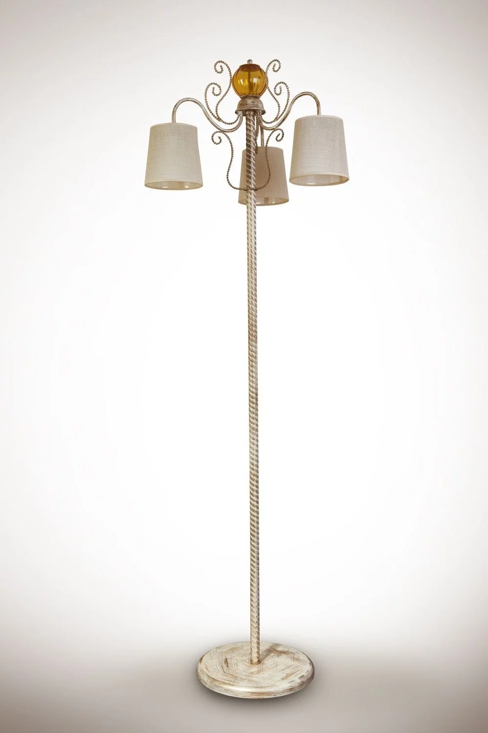   
                        
                        Торшер NB LIGHT (Україна) 19475    
                         у стилі Класика.  
                        Тип джерела світла: світлодіодна лампа, змінна.                                                 Кольори плафонів і підвісок: Бежевий.                         Матеріал: Тканина.                          фото 1