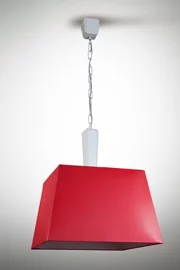   
                        Люстра NB LIGHT (Україна) 19503    
                         у стилі модерн.  
                        Тип джерела світла: cвітлодіодні led, енергозберігаючі, розжарювання.                         Форма: квадрат.                         Кольори плафонів і підвісок: червоний.                         Матеріал: тканина.                          фото 1