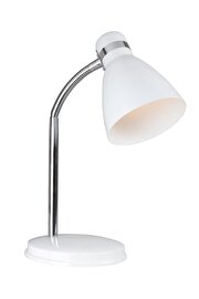   
                        Настільна лампа NORDLUX (Данія) 19885    
                         у стилі скандинавський.  
                        Тип джерела світла: cвітлодіодні led, енергозберігаючі, розжарювання.                                                 Кольори плафонів і підвісок: білий.                         Матеріал: метал.                          фото 1