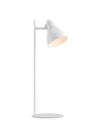   
                        
                        Настольная лампа NORDLUX (Дания) 19895    
                         в стиле Лофт, Хай-тек.  
                        Тип источника света: светодиодная лампа, сменная.                                                 Цвета плафонов и подвесок: Белый.                         Материал: Металл.                          фото 1