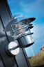   
                        Світильник вуличний NORDLUX (Данія) 19982    
                         у стилі Хай-тек.  
                        Тип джерела світла: світлодіодна лампа, змінна.                                                 Кольори плафонів і підвісок: Прозорий.                         Матеріал: Скло.                          фото 2