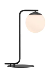   
                        Настільна лампа NORDLUX (Данія) 20035    
                         у стилі модерн, хай-тек.  
                        Тип джерела світла: cвітлодіодні led, енергозберігаючі, розжарювання.                                                 Кольори плафонів і підвісок: білий.                         Матеріал: скло.                          фото 1