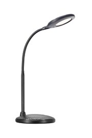   
                        Настільна лампа NORDLUX (Данія) 20066    
                         у стилі лофт.  
                        Тип джерела світла: вбудовані світлодіоди led.                                                 Кольори плафонів і підвісок: чорний.                         Матеріал: пластик.                          фото 1