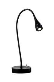   
                        Настольная лампа NORDLUX  (Дания) 20110    
                         в стиле Лофт.  
                        Тип источника света: встроенный led-модуль, несъемный.                                                 Цвета плафонов и подвесок: Черный.                         Материал: Металл.                          фото 1