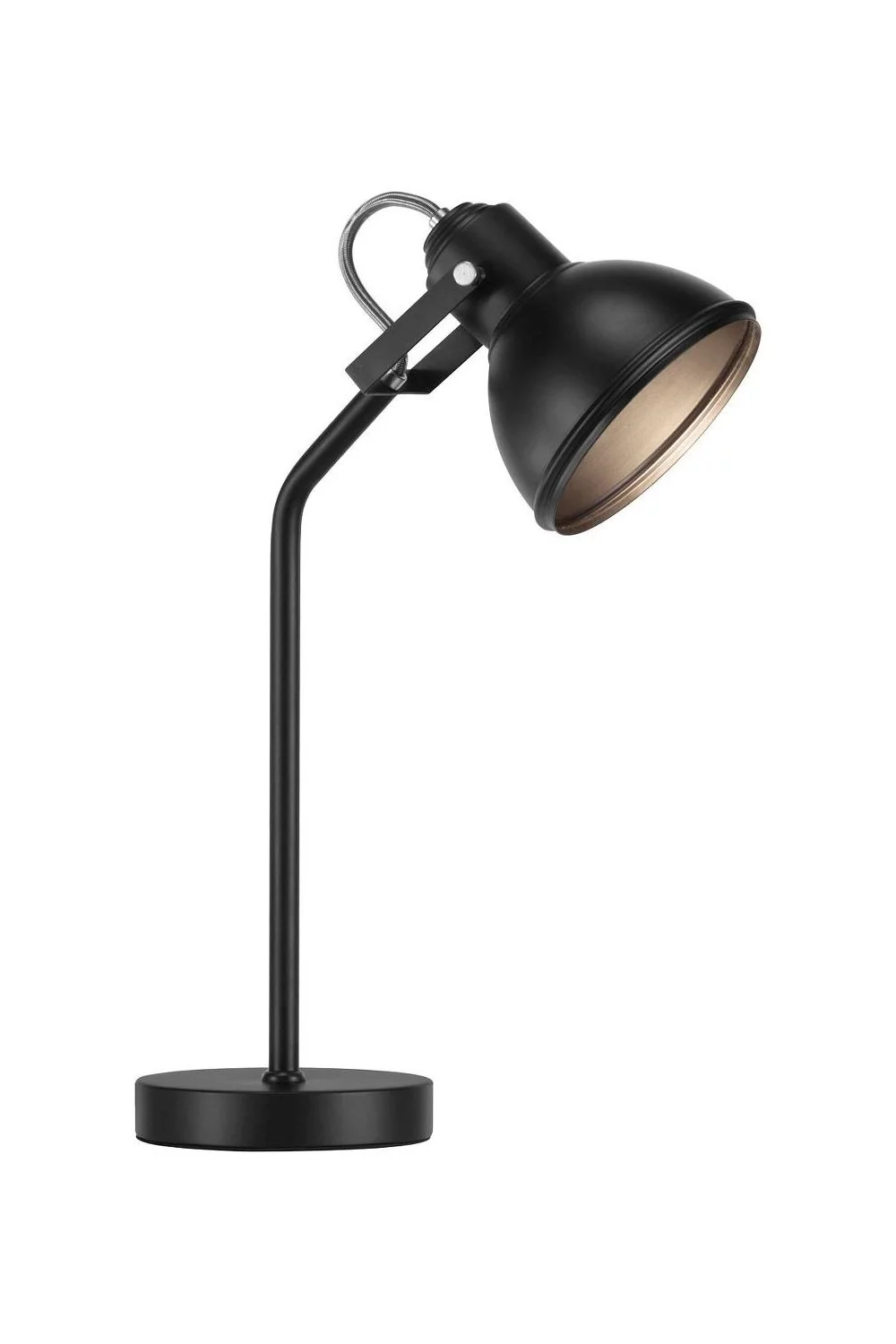   
                        
                        Настольная лампа NORDLUX (Дания) 20156    
                         в стиле Лофт, Хай-тек.  
                        Тип источника света: светодиодная лампа, сменная.                                                 Цвета плафонов и подвесок: Черный.                         Материал: Металл.                          фото 1