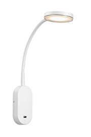   
                        Бра NORDLUX (Данія) 20161    
                         у стилі модерн.  
                        Тип джерела світла: вбудовані світлодіоди led.                                                 Кольори плафонів і підвісок: білий.                         Матеріал: скло.                          фото 1