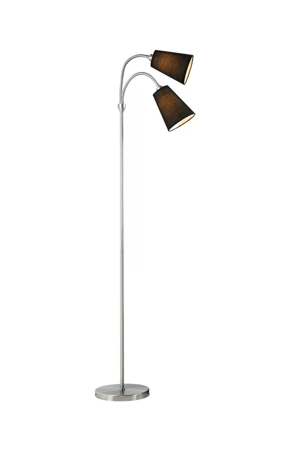   
                        Торшер NORDLUX (Данія) 20230    
                         у стилі модерн.  
                        Тип джерела світла: cвітлодіодні led, енергозберігаючі, розжарювання.                                                 Кольори плафонів і підвісок: чорний.                         Матеріал: тканина.                          фото 1