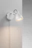   
                        Бра NORDLUX  (Дания) 20264    
                         в стиле Скандинавский, Модерн.  
                        Тип источника света: светодиодная лампа, сменная.                                                 Цвета плафонов и подвесок: Белый.                         Материал: Металл.                          фото 3
