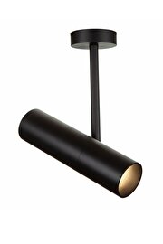   
                        Точковий світильник MAYTONI (Німеччина) 20292    
                         у стилі лофт.  
                        Тип джерела світла: cвітлодіодні led, галогенні.                         Форма: циліндр.                         Кольори плафонів і підвісок: чорний.                         Матеріал: алюміній.                          фото 1