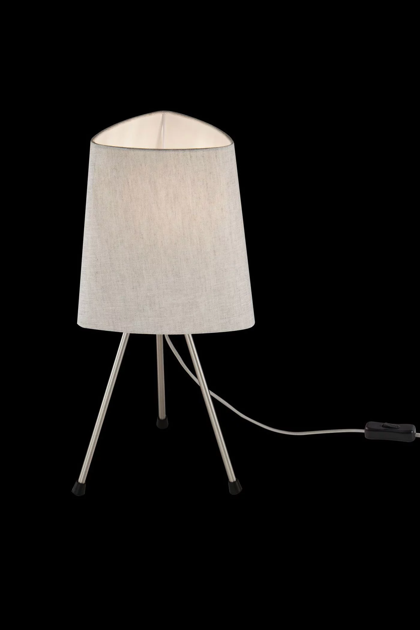   
                        
                        Настільна лампа MAYTONI (Німеччина) 20299    
                         у стилі Модерн.  
                        Тип джерела світла: світлодіодна лампа, змінна.                                                 Кольори плафонів і підвісок: Сірий.                         Матеріал: Тканина.                          фото 2