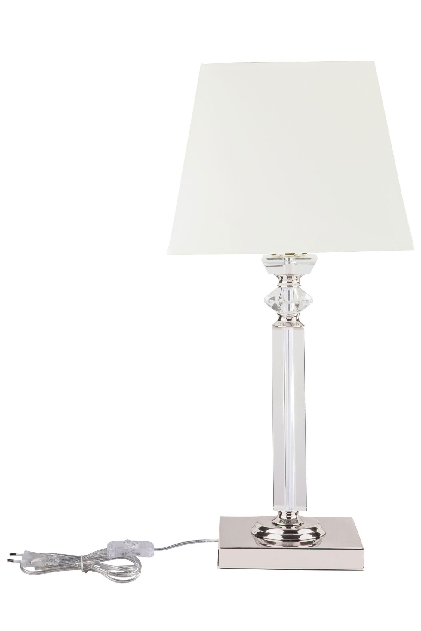   
                        Настільна лампа MAYTONI (Німеччина) 20301    
                         у стилі прованс.  
                        Тип джерела світла: cвітлодіодні led, енергозберігаючі, розжарювання.                                                 Кольори плафонів і підвісок: білий.                         Матеріал: тканина.                          фото 1