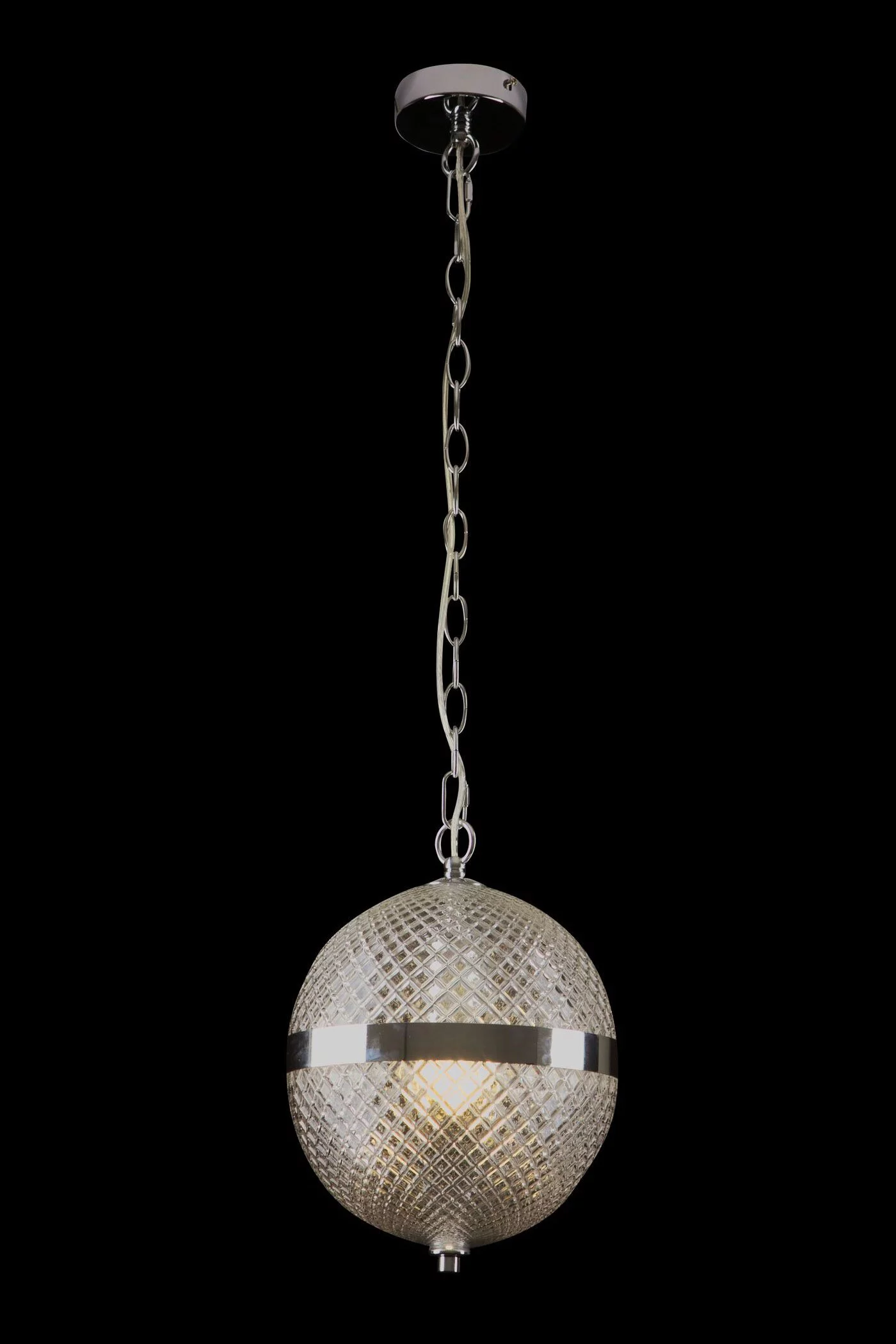   
                        Люстра MAYTONI (Німеччина) 20418    
                         у стилі Східний.  
                        Тип джерела світла: світлодіодна лампа, змінна.                         Форма: Куля.                         Кольори плафонів і підвісок: Прозорий.                         Матеріал: Скло.                          фото 1