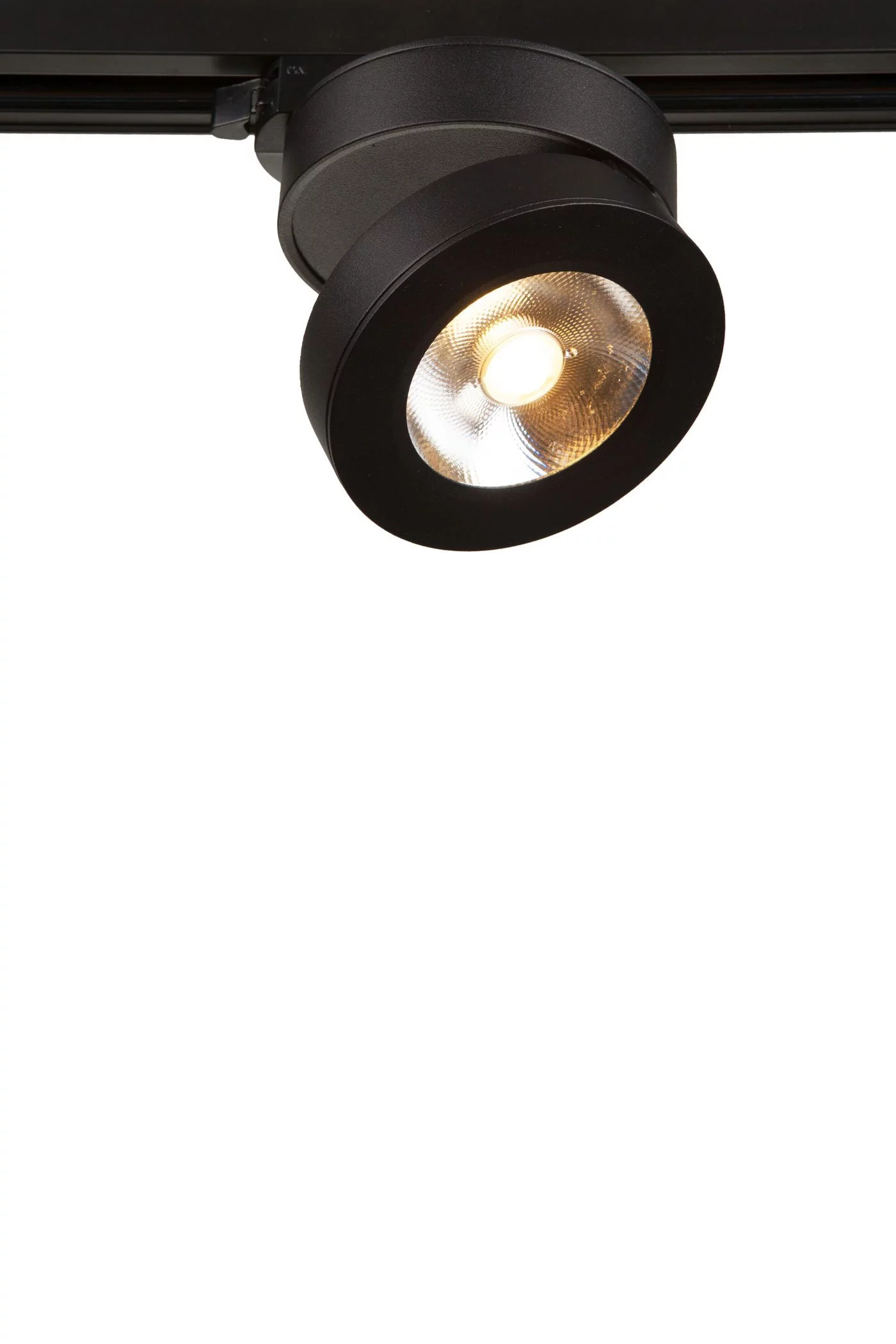   
                        Трековий світильник MAYTONI (Німеччина) 20448    
                         у стилі лофт.  
                        Тип джерела світла: вбудовані світлодіоди led.                                                 Кольори плафонів і підвісок: чорний.                         Матеріал: алюміній.                          фото 1