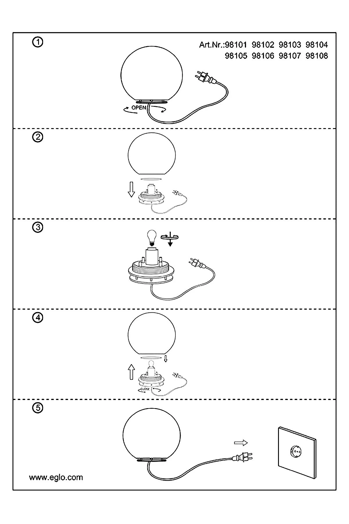   
                        
                        Світильник вуличний EGLO (Австрія) 22386    
                         У стилі Модерн.  
                        Тип джерела світла: світлодіодна лампа, змінна.                                                 Кольори плафонів і підвісок: Білий.                         Матеріал: Пластик.                          фото 2