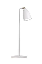   
                        Настільна лампа NORDLUX (Данія) 22432    
                         у стилі скандинавський.  
                        Тип джерела світла: cвітлодіодні led, галогенні.                                                 Кольори плафонів і підвісок: білий.                         Матеріал: метал.                          фото 1