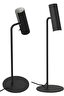   
                        Настільна лампа NORDLUX (Данія) 22550    
                         у стилі лофт.  
                        Тип джерела світла: cвітлодіодні led, галогенні.                                                 Кольори плафонів і підвісок: чорний.                         Матеріал: метал.                          фото 2