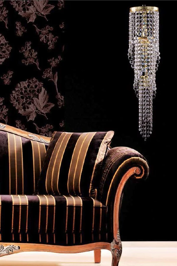   
                        
                        Кришталеве бра ARTGLASS (Чехія) 22601    
                         У стилі Класика.  
                        Тип джерела світла: світлодіодна лампа, змінна.                                                 Кольори плафонів і підвісок: Прозорий.                         Матеріал: Кришталь.                          фото 2