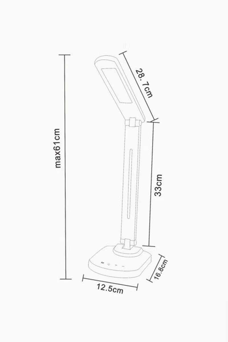   
                        
                        Настільна лампа ZUMALINE (Польща) 22669    
                         у стилі Хай-тек.  
                        Тип джерела світла: вбудований led-модуль, незмінний.                                                 Кольори плафонів і підвісок: Чорний.                         Матеріал: Пластик.                          фото 2