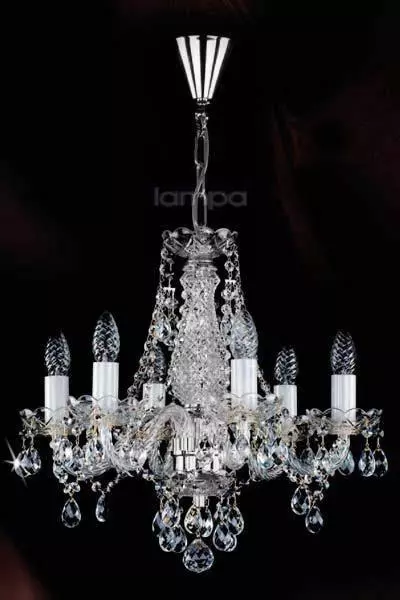   
                        
                        Кришталева люстра ARTGLASS (Чехія) 22741    
                         У стилі Класика.  
                        Тип джерела світла: світлодіодна лампа, змінна.                         Форма: Коло.                         Кольори плафонів і підвісок: Прозорий.                         Матеріал: Кришталь.                          фото 1